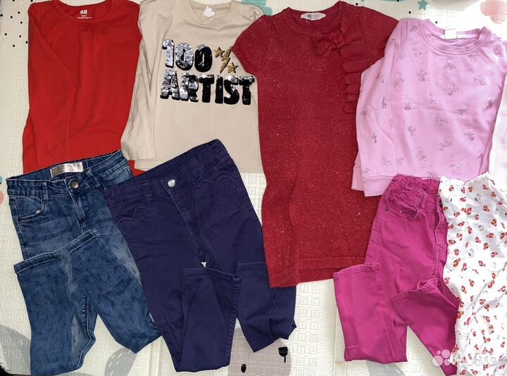 Вещи пакетом для девочки 4-6