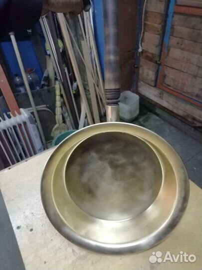Тазики медные с ручками