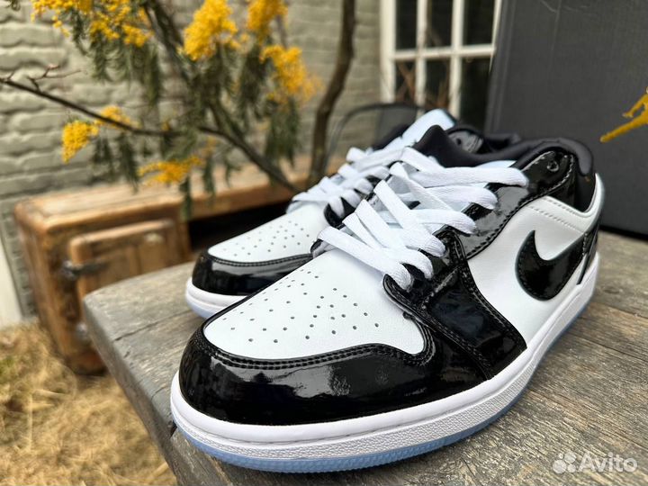 Кроссовки nike AIR jordan 1 LOW SE concord