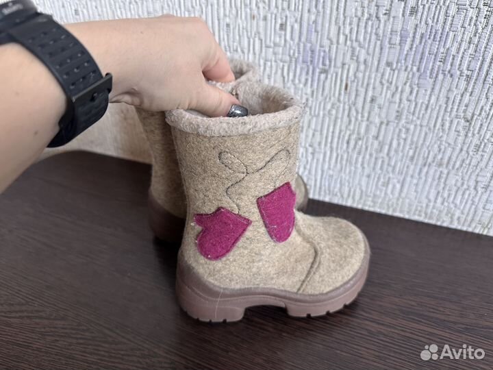 Валенки для девочки 24 филипок