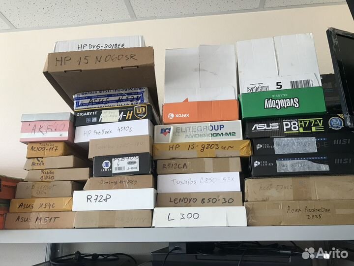 Ноутбуки целиком, разборка, детали