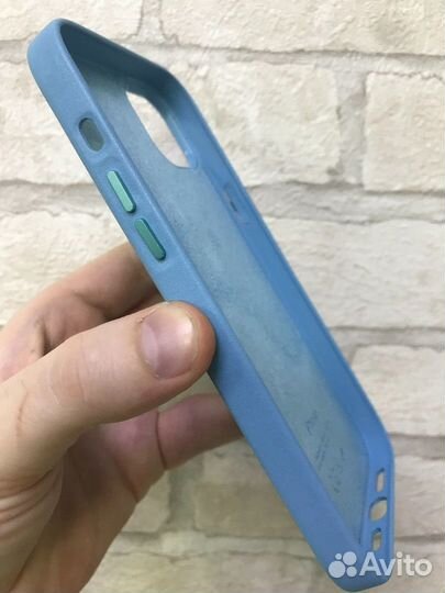 Кожаный чехол iPhone 14Plus