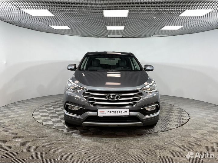 Hyundai Santa Fe 2.2 AT, 2018, 51 010 км