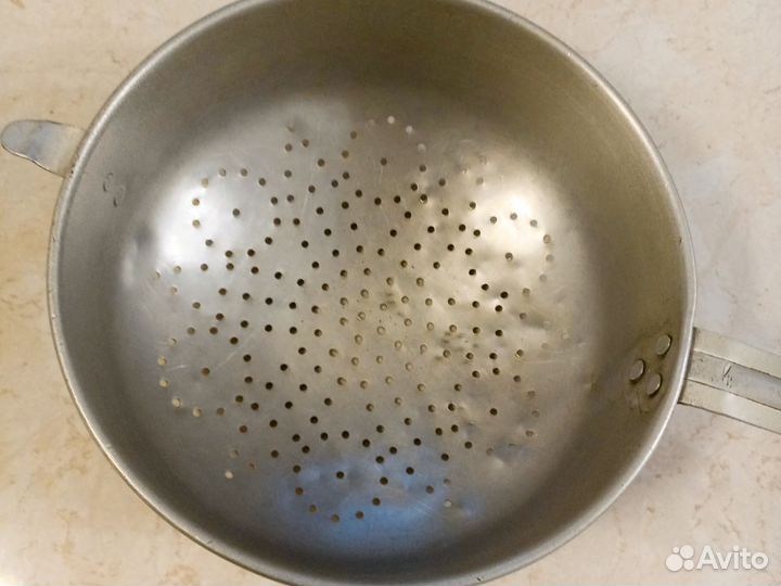 Дуршлаг алюминиевый СССР