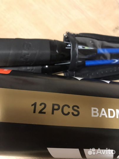 Ракетка для бадминтона+ набор воланчиков