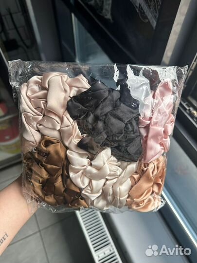 Атласные резинки 5 пачек