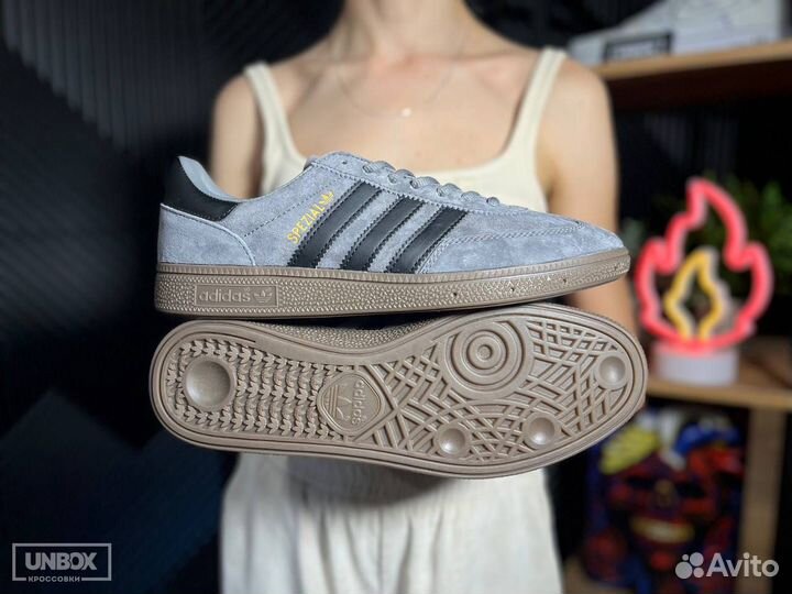 Кроссовки Adidas Handball Spezial Grey Black