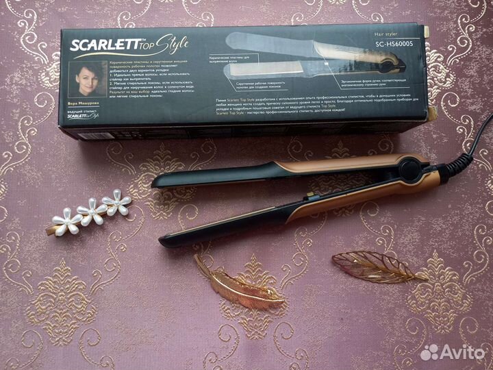 Новый выпрямитель для волос Scarlett SC-HS60005