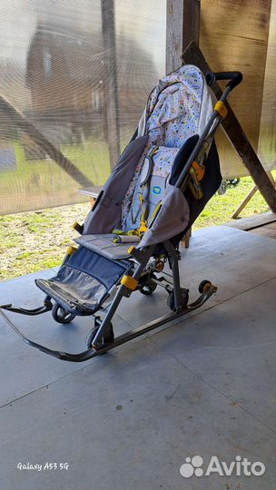Санки коляска ника 7 8