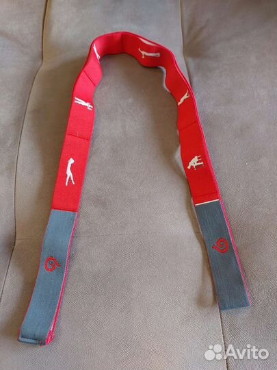 Гимнастическая лента с петлями