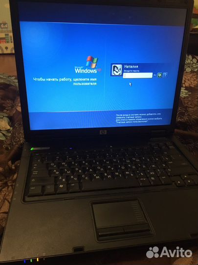 Ноутбук hp compaq nx6310