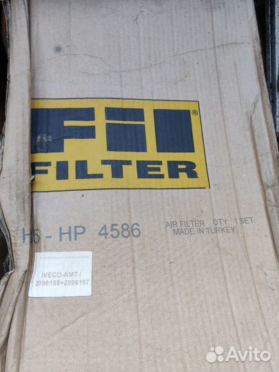 Фильтра масляные, топливные, воздушные, комм-техн