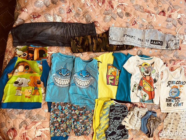 Вещи для мальчика размер 116