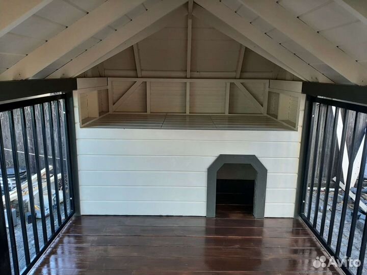 Вольер для собак зимний