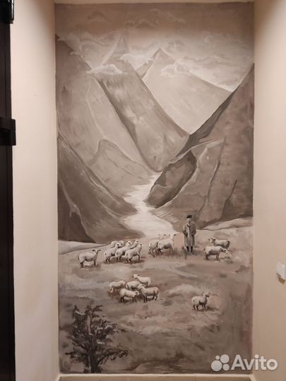 Художник роспись стен