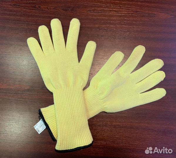 Перчатки Х/Б арамидная нить двойная вязка удлин