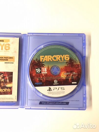 Диск far cry 6 на ps5