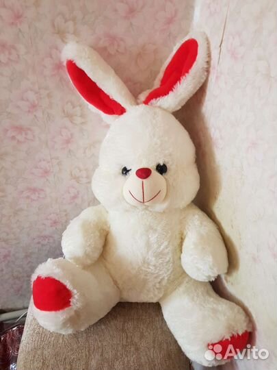 Мягкая игрушка заяц