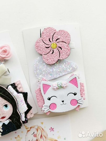 Подарочный набор аксессуаров для волос Уэнсдэй