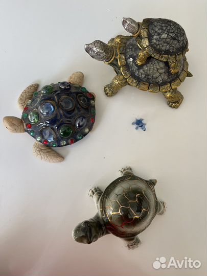 Сувениры черепахи крупные мелкие шкатулки черепаха