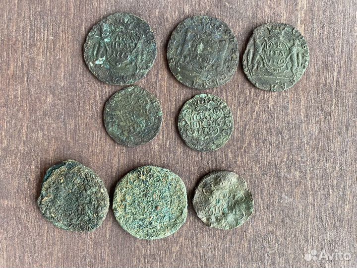 Полушки + деньги Сибирь км