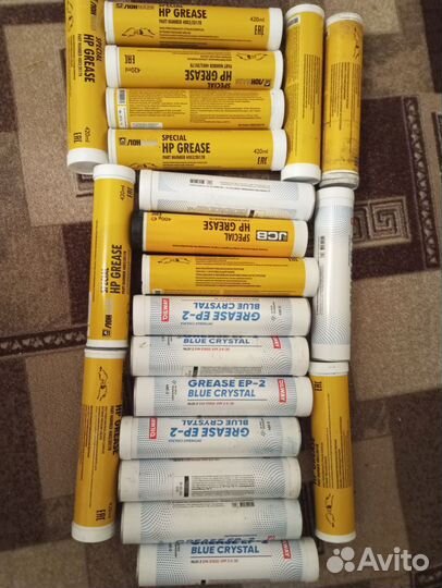 Тубы со смазкой