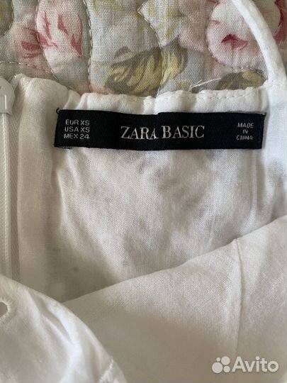 Сарафан zara белый