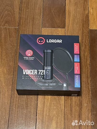 Новый микрофон lorgar voicer 721