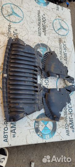 Mercedes W213 рест W238 W257 AMG защита бампера