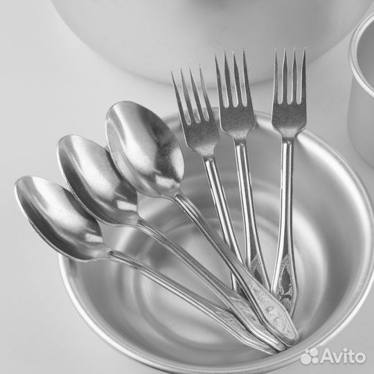 Набор походный алюминиевый 15 предметов