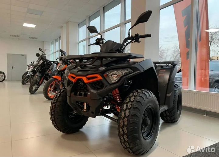 Квадроцикл Wels ATV thunder 200 EVO X red and whit