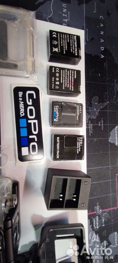 GoPro 3 набор крепежей