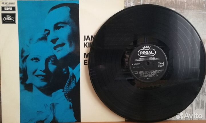 Пластинка Jan Kiepura & Martha Eggerth / раритет