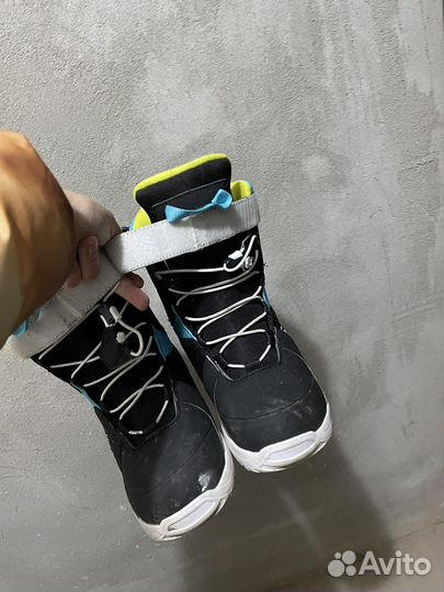 Крепления и ботинки для сноуборда