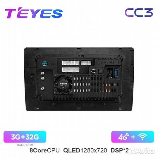 Магнитола Android LADA Vesta NG Teyes CC3 3G+32G