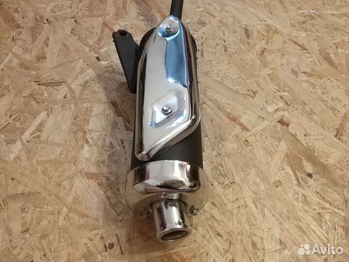 Глушитель 4Т 139QMB колесная база 10