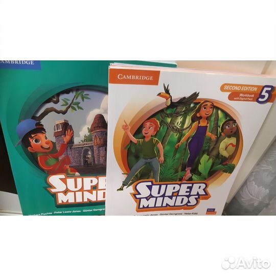 Комплект учебников Own It 2, Super Minds 3, 5