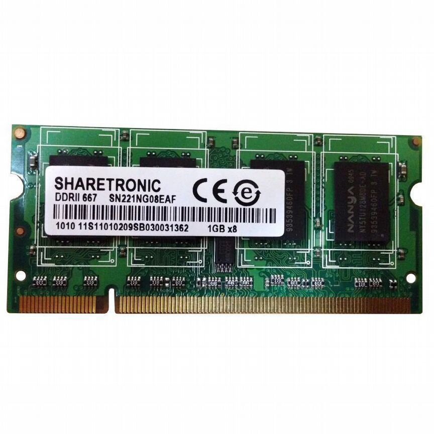 [SN221NG08EAF] Оперативная Память Sharetronic 1gb Sn221ng08eaf