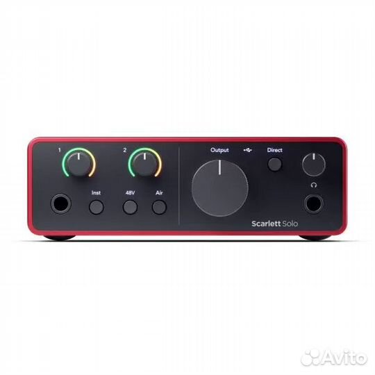 Focusrite Scarlett Solo 4th Gen (новый)