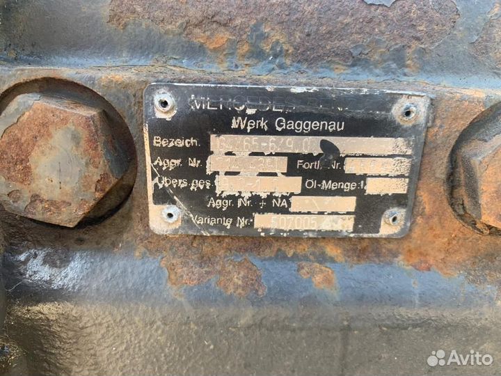 Кпп 6-ступенчатое на Мерседес 1117-1524