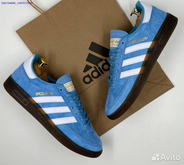 Кроссовки Adidas Spezial Blue (Арт.76777)