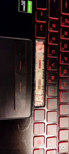 Ноутбук MSI GF75 9RCX-405RU черный