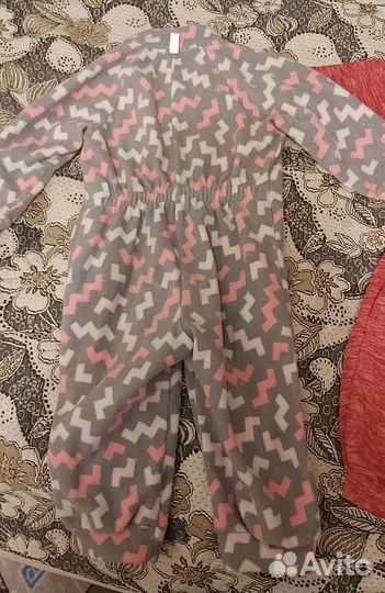 Флисовый комбинезон