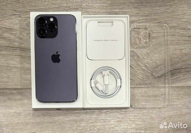 Новый iPhone 14 Pro Max, Deep Purple (Sim+eSim)