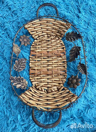 Набор плетёных корзин