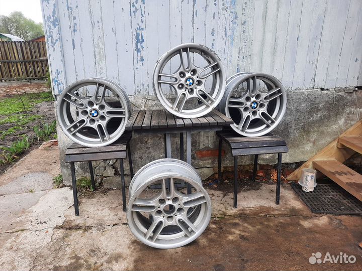 Литые диски на bmw 5 e39 r17