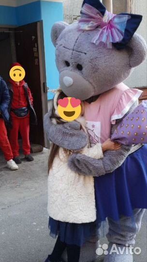 Аренда костюма ростовой куклы Мишки Тедди