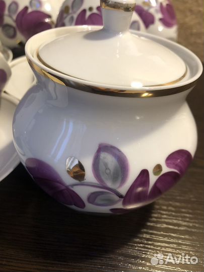 Чайный сервиз СССР Кузяево, барановка, 1970-х