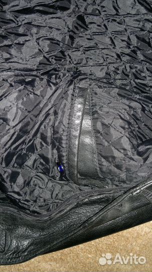 Куртка кожаная Marco Polo мужская зимняя