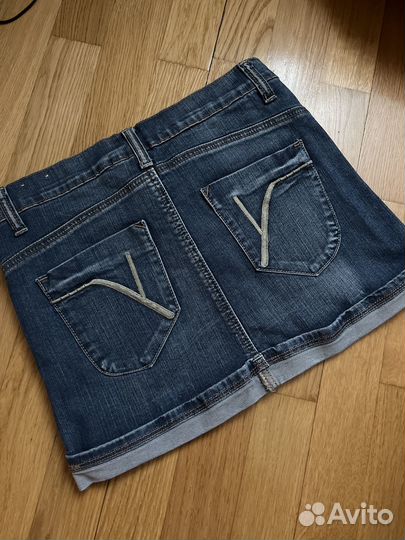 Джинсовая юбка для девочки 152